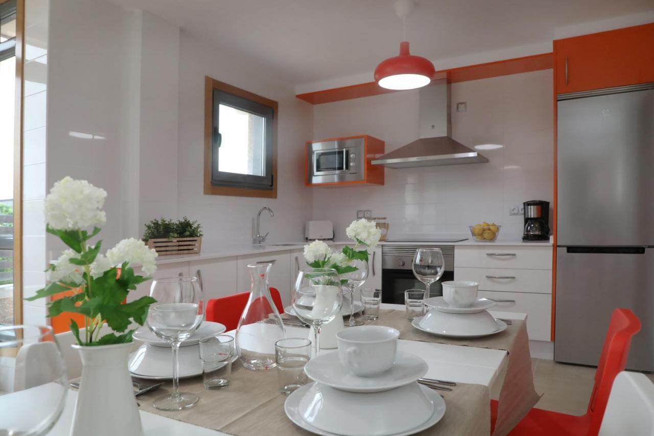 Chalet Vacacional Salnes Sur Con Piscina Cambados Buitenkant foto
