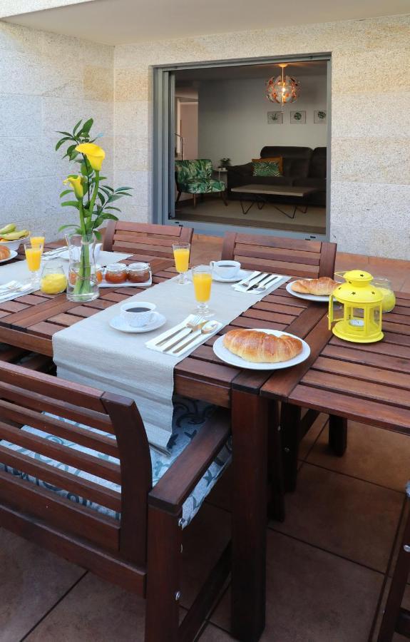 Chalet Vacacional Salnes Sur Con Piscina Cambados Buitenkant foto